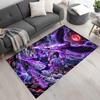 Naruto Character Customize Your Name Carpet Suitable for Playrooms Entryway Outdoor Living Rooms Antislip Carpet Anime Office Decor