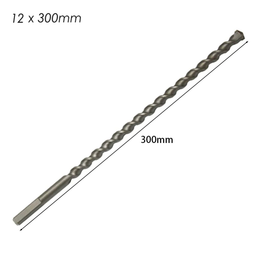 1Pcs Triangle Shank Impact Drill Bit Penetrating The Wall Twist Drill Bit  For Masonry Concrete