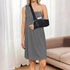Abito da donna Post-spalla Abito senza maniche a strappo Aperto completamente sui lati Camicia da notte adattabile per porta chemioterapia