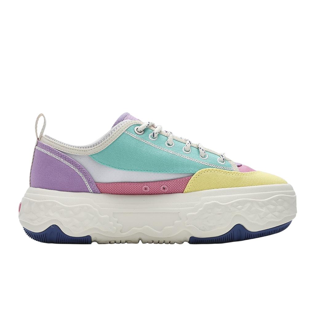 Fila Rock Comfortable Casual Low-Top Canvas Shoes Women Sneakers Yellow Blue F12W421301FBG