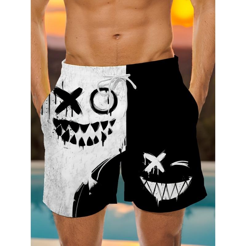 Men's Cartoon Beach Shorts