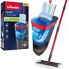 H2pro Flat Mop Dual Reservoir 1.2l Red/Black