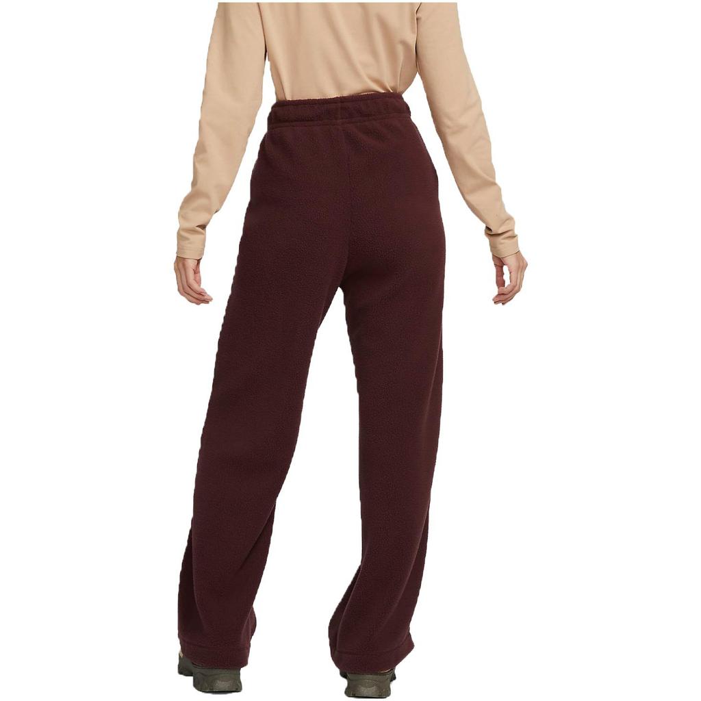 Nike Fleece Long Casual Pants Women Bottoms Brown DV4362-652