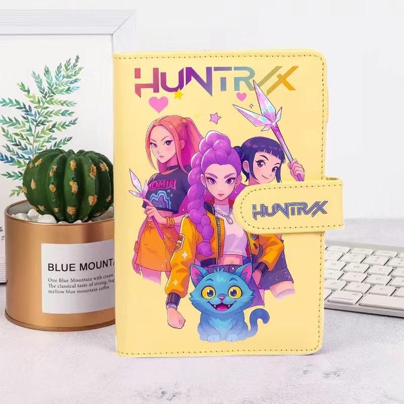Kpop Hunters Notizbuch Studentenjournal Hardcover Loseblatt Cartoon Anime