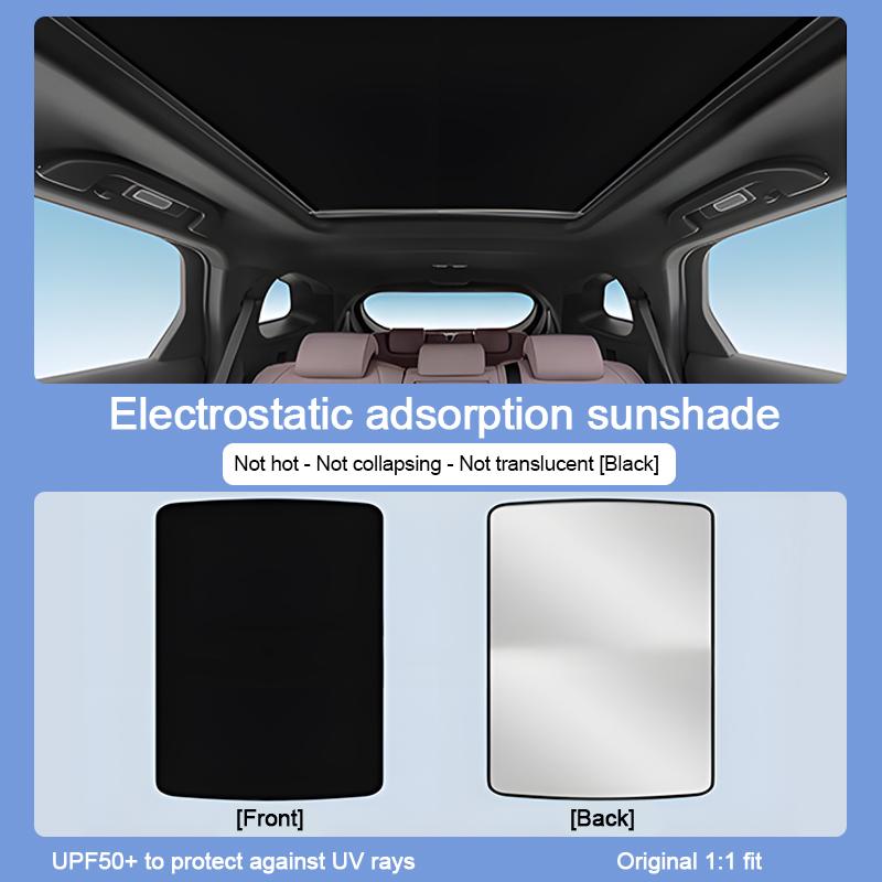 Car Roof Sunshade Fit For Mazda 6e EZ-6 J90A 2025 2025 2026 Electrostatic Adsorption Sunroof Sunshade Skylight Auto Accessories
