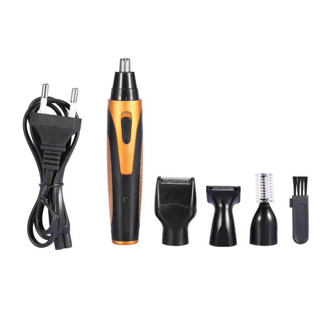 4 In 1 Rechargeable Men Nose Ear Temple Hair Trimmer Beard Shaver Clipper Grooming Kit