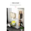Kitchen Accessories Organizer Kitchen Sink Holder Bathroom Accessory Organizer Metal Shelf Without Punching High-bearing Shelf