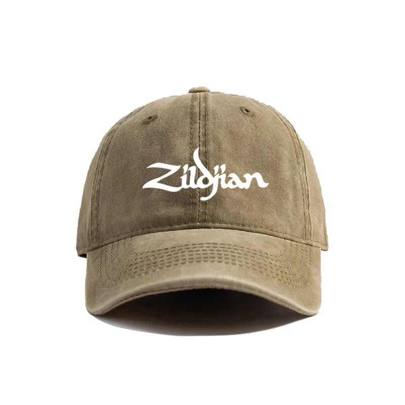 Zildjian Baseball Caps Distressed Hats Cap Men Women Retro Outdoor Summer Adjustable Hats Fashion