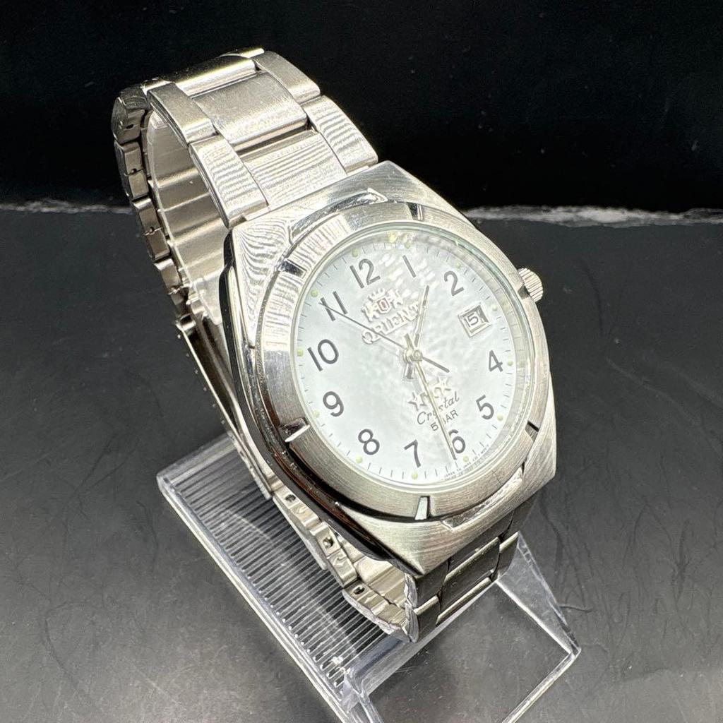 Used [Extremely beautiful item] ORIENT Crystal Three Star