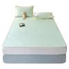 Ice Bean Mat Cool Bedspread Set - Fitted Sheet Style for Dorms, Air-conditioned Rooms, Ice Silk Feel.