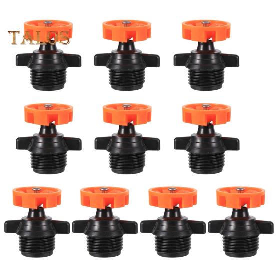 10Pcs 360 Degree Automatic Rotating Sprinkler Heads Garden Irrigation Nozzle Easy To Use Micro Spray Irrigation Tool