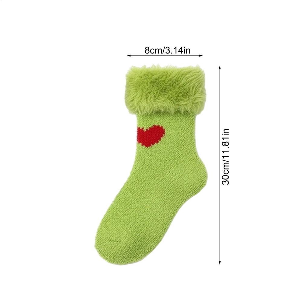 

Christmas Funny Socks Soft Comfortable Novelty Party Supplies Women Men Holiday Crew Socks for Adults Lovers Friends Mom Dad AS SHOW зелений