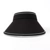Roller Sun Cap (Black) Sun Shade Summer Hat