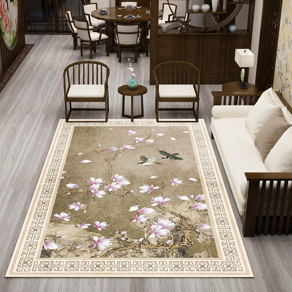 New Chinese Style Carpets for Living Room Lounge Rug Entrance Door Mat Bedroom Carpet Coffee Tables Mat Area Rug Large Washable
