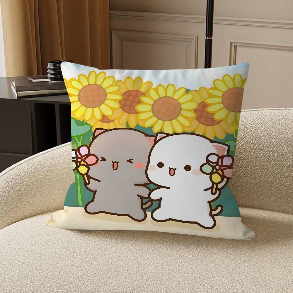 

Мультяшная B-Bubu D-Dudu Персонализированная наволочка Детская Спальня Декор для Дикой Вечеринки Наволочка ребенок День Рождения душ Подарок 12x12Inch