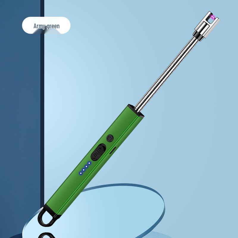 Type-C Arc Charging Lighter for Gas Stoves - Extended Kitchen Ignition Gun.