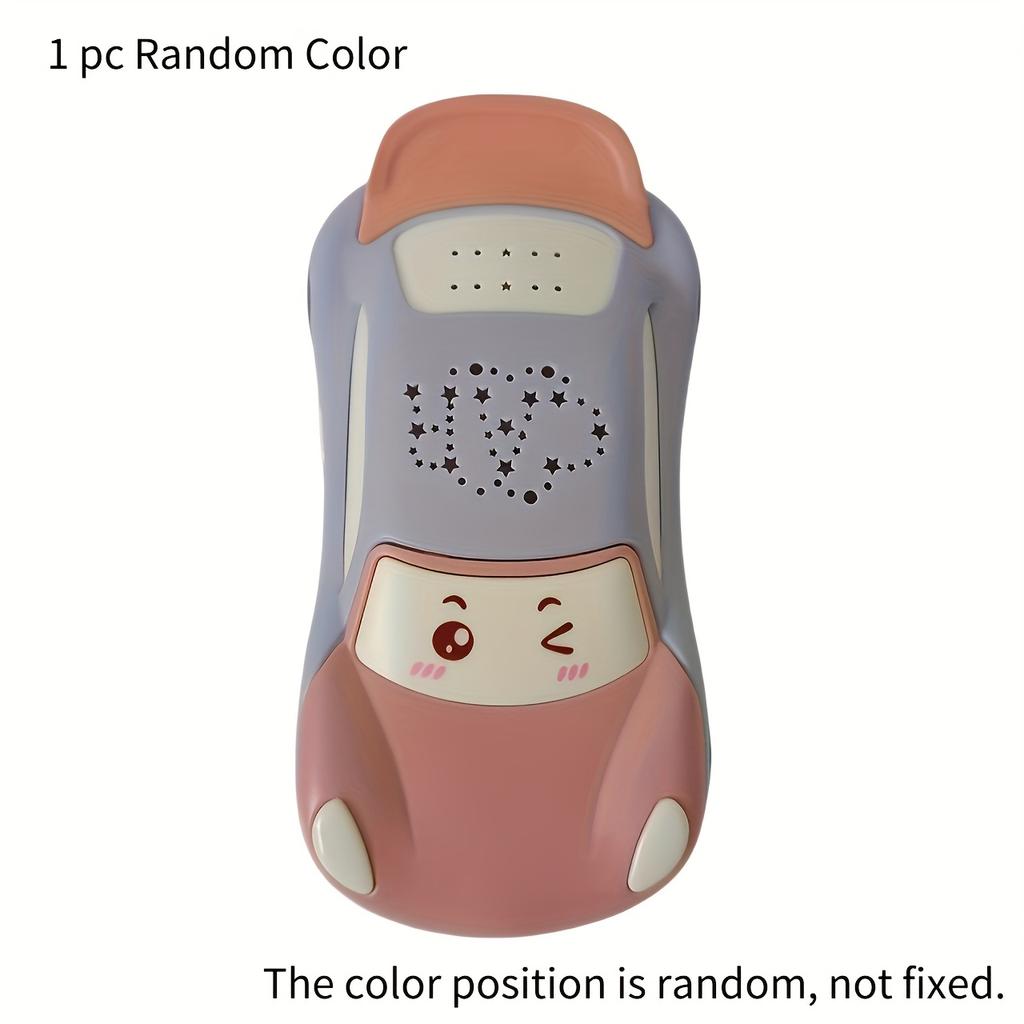 Kids Interactive Music,Projection Phone Toy with Cartoon Car Design Multi Functional Learning Educational Gift for Toddlers, Christmas Halloween