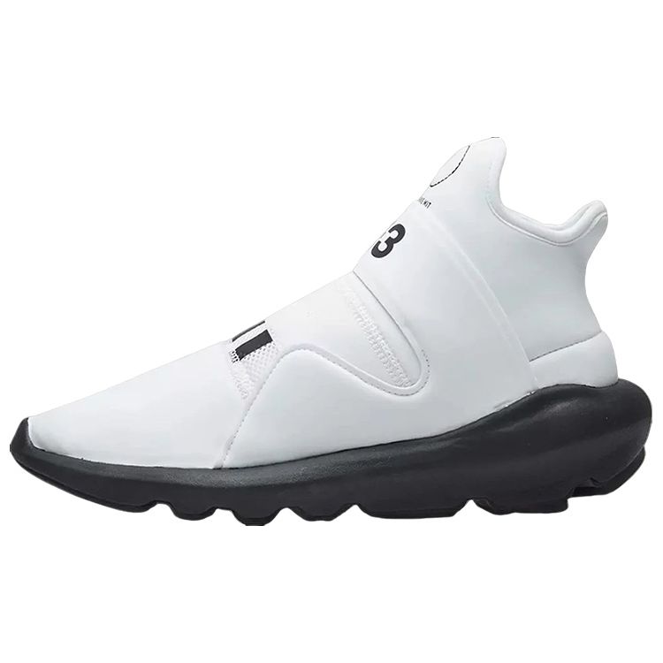 

Adidas Y-3 Suberou Off White Черные кроссовки унисекс BC0898