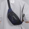 1Pc Korean Version of Trend Running Fitness Backpack Messenger Bag Fanny Pack Fashion Sports Shoulder Bag New Men's and Women's Chest Bag