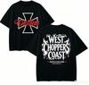 West Coast Choppers Koszulka na prezent Mężczyźni Kobiety Harajuku Oversize Unisex Krótki rękaw Streetwear wysoka jakość Dla par gorący produkt Wygodna