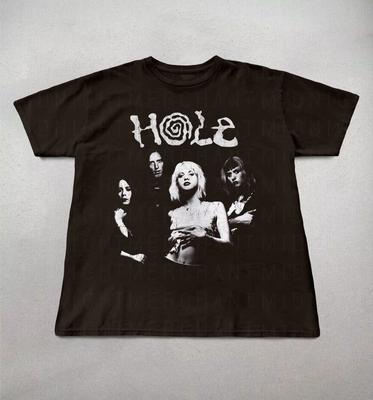 Vintage Hole Band TShirt 90S Band Shirt Band Rock Music Tee Retro Graphic Tee 2026 Unisex Tshirt   Women Tshirt New 2026