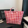 Modische PVC-Tragetasche Damen Lässig Große Kapazität Pendler-Handtasche Nische