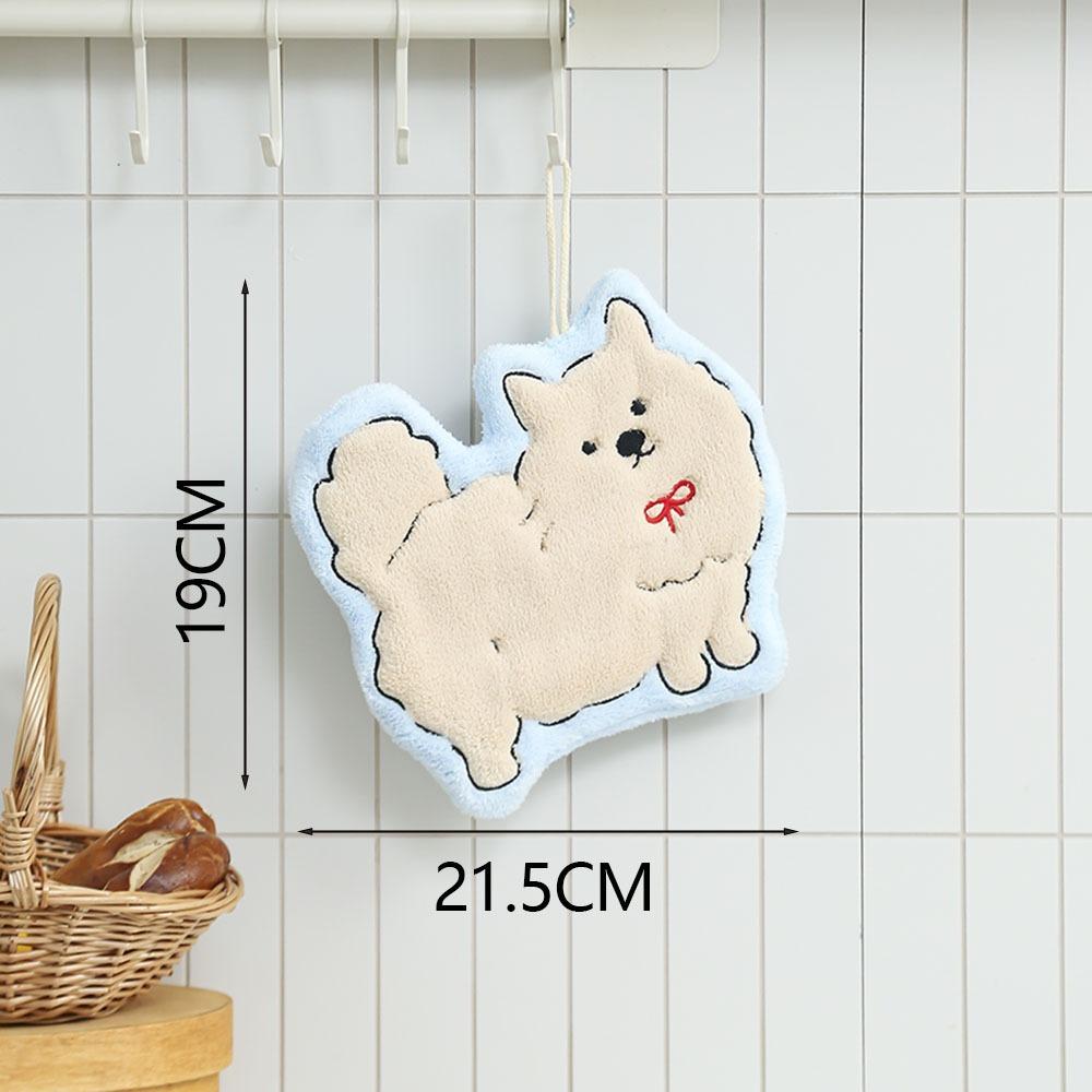 Coral Fleece Toilet Handkerchief Soft Bathroom Kerchief High Quality Washcloth  Kitchen