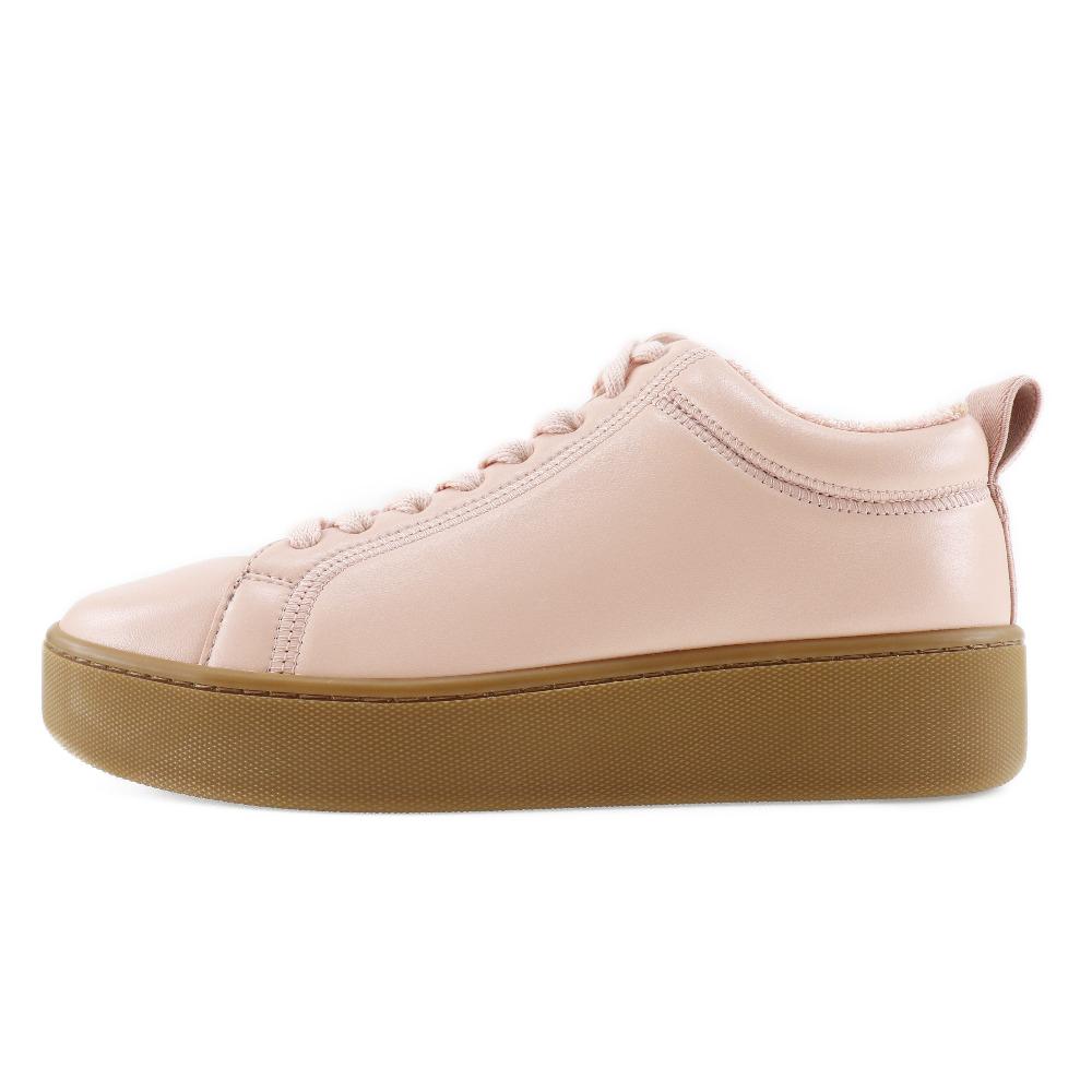 BOTTEGAVENETA Chankie Sneaker 651417V00T0 Plateau Lachsrosa Lammleder Damen Gebraucht
