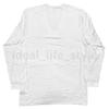 Uniqlo חולצת טי HEATTECH עם צווארון V ושרוולים ארוכים S-4XL שרוולים 9/10 גברים 479440 חדשה עם תג