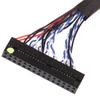 Lvds Cable Fix-30P-S6 30Pin Double 2 Ch 6-Bit Dual 6Bit Lcd Panel Screen Cable
