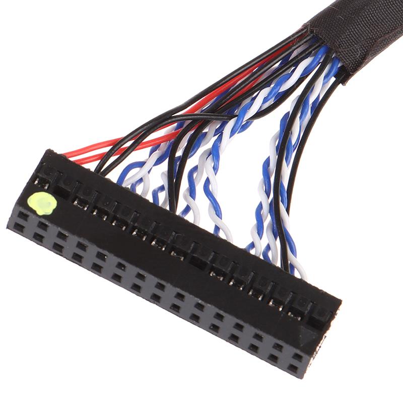 Lvds Cable Fix-30P-S6 30Pin Double 2 Ch 6-Bit Dual 6Bit Lcd Panel Screen Cable