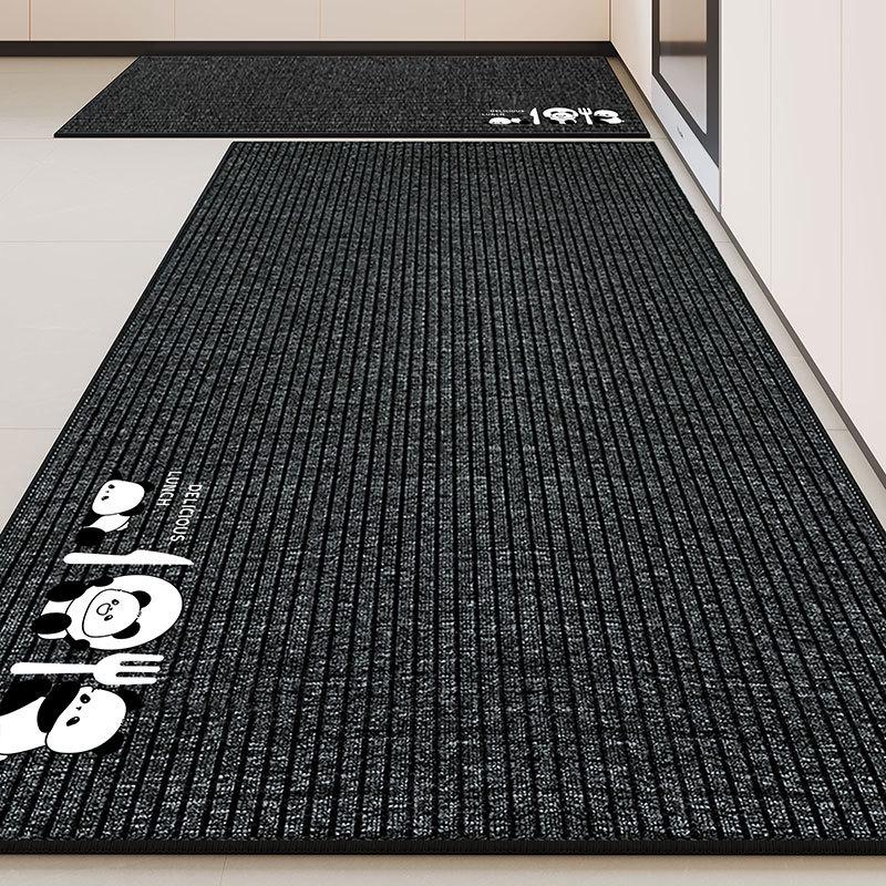 

2024 Кухонные нескользящие моющиеся бархатные коврики Loop: Водонепроницаемые, грязеотталкивающие, утолщенные бытовые коврики 40x90cm