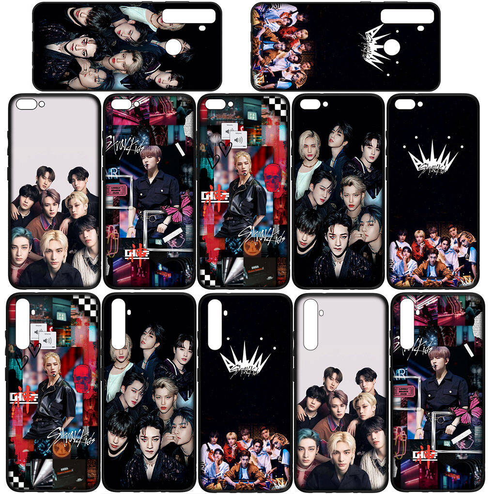 Cover for iPhone 17 16 15 Xiaomi Poco Redmi Note 14 13 12 11 Pro Max 9 16e Samsung Galaxy S25 S24 S23 OPPO Huawei Stray Kpop Kids SKZ Phone Case