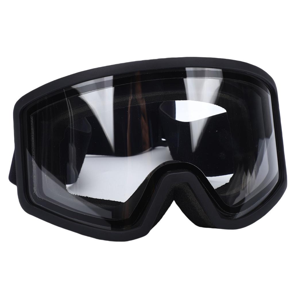 Ski Goggles 2 Layer Anti Fog Sun Proof Over Glasses Snow Goggles for Outdoor Sports Snowboard Transparent