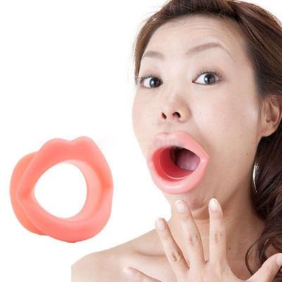 Massage Face-lift Tool New Silicone Rubber Face Care Slimmer Mouth Muscle Tightener Anti-aging