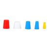 450 PCS High Temp Silicone Rubber Tapered Plug Stoppers Masking Holes for Powder Coating