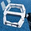 Breite Flache Mountainbike-Pedale - CNC-Aluminiumlegierung Lager Anti-Rutsch-Pedale für MTB Downhill Fahrradteile