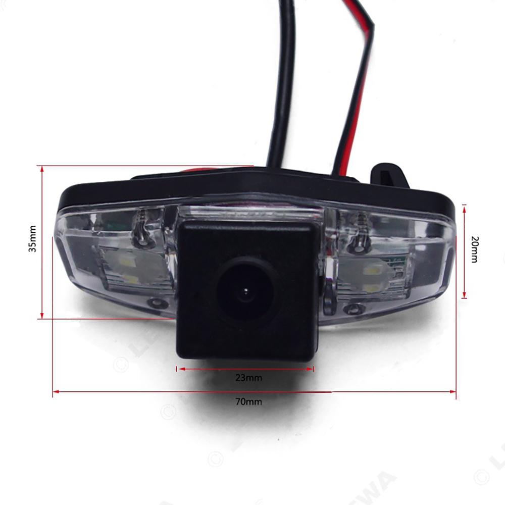 1x Car Rearview Reverse Backup Camera For Honda Accord Odyssey Pilot Civic EK FD