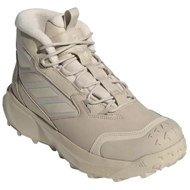 Adidas Terrex Winter Leather Mid Rain.RDY Cold.RDY Wonder Beige Unisex Sneakers Tan Alumina ID3436