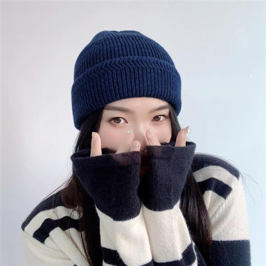 Freedom Knit Beanie (Navy)