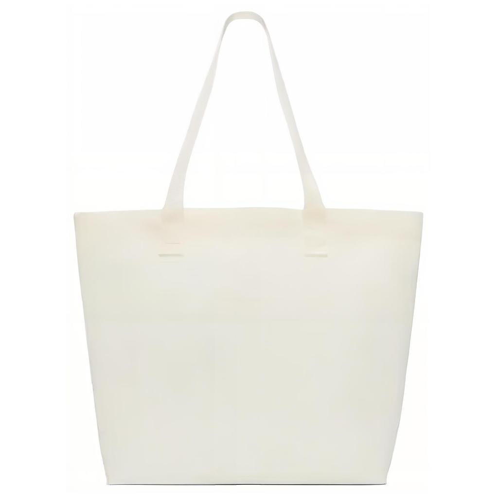 New Converse Polyester Tote Bag, Shopping Bag, Shoulder Bag, Handbag Regular Unisex Ecru 10025535-A01