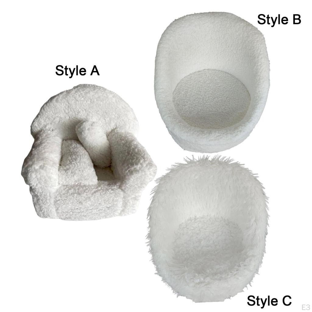 Baby Posing Figure Mini Sofa Photo Props Modeling and Pillow Set Professional