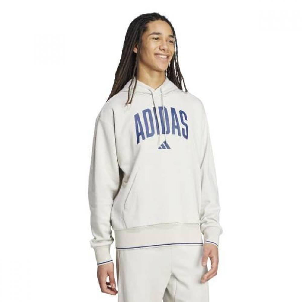 Adidas Unisex College Fleece Long Sleeve Hoodie