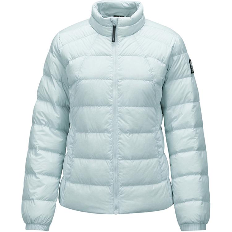 Skechers Water-Resistant Comfortable Lightweight Windproof Short Down Jacket Women outerwear Pearl-Blue P424W004-01MZ XL