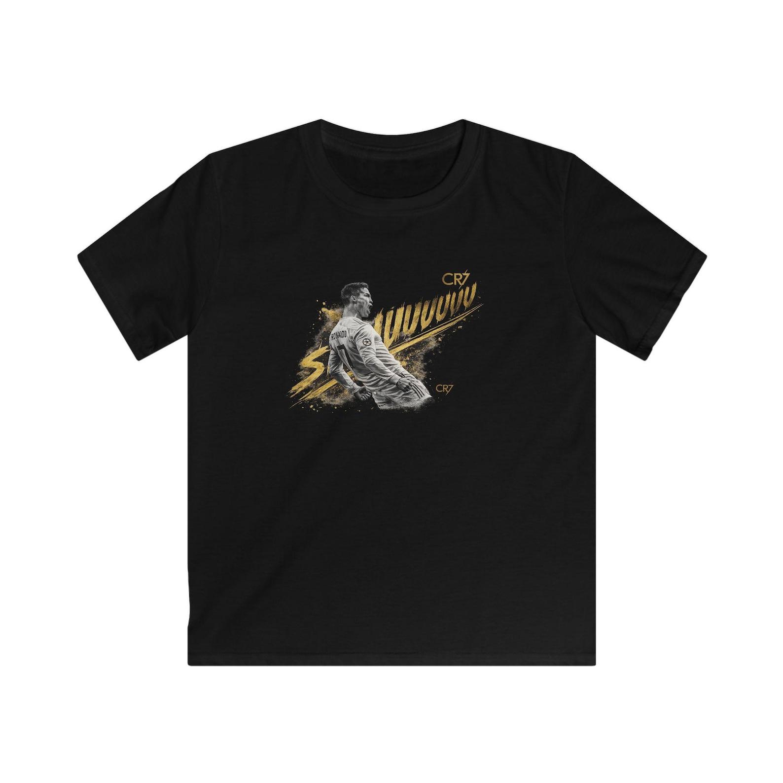 CR7 Siuuu Soccer Jersey Tee |  Soccer Football Ronaldo Fan Shirt L
