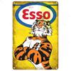 Mike Eso Tiger Retro Poster Girl Metal Tin Sign 20x30cm