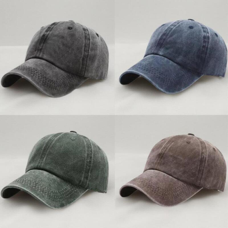 Unisex vintage style washable ball cap