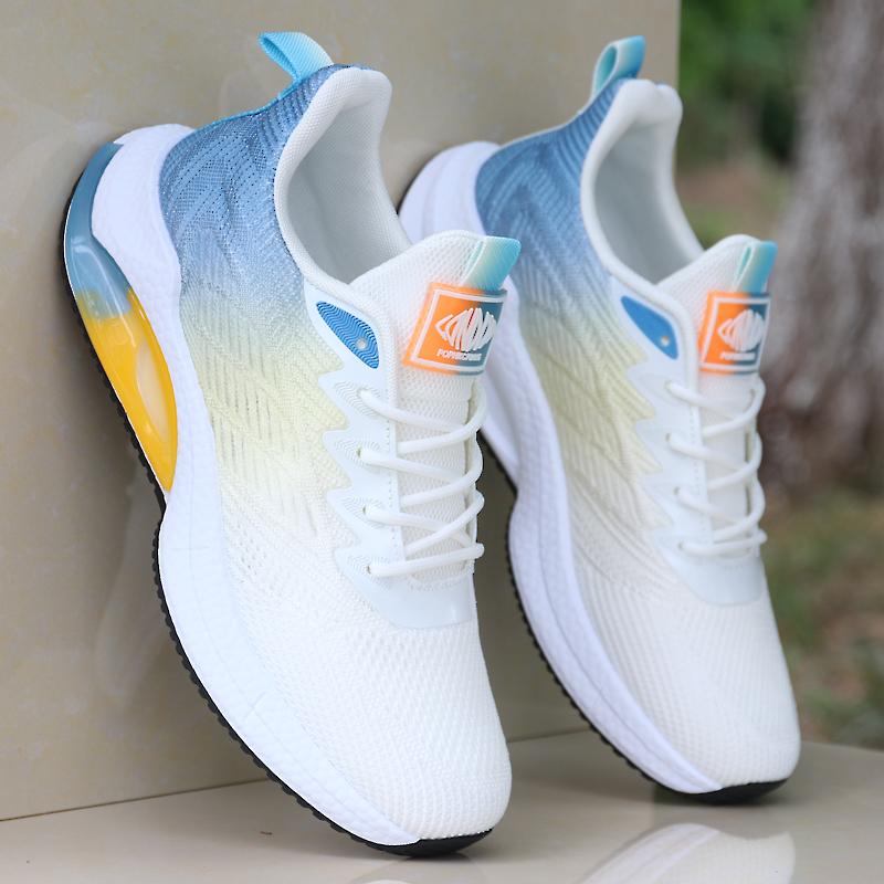 Hydrogen cloud lightweight running shoes 22 spring and summer fly-woven breathable mesh casual sports shoes