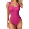 Seamless Black Polyester Yoga Jumpsuit With Tummy Control For Workout And Lounge