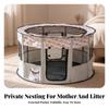 Whelping Enclosure with Mesh Panels | WipeClean Polyester textile, Lightweight Frame Design, Puppy